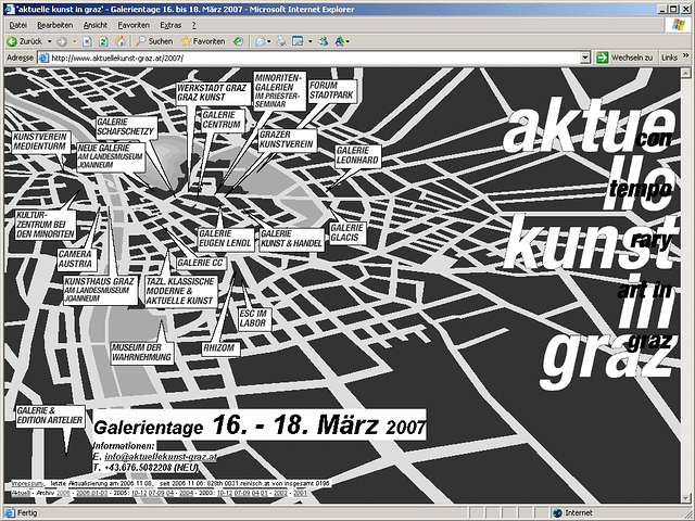 
screenshot startseite 2007 vorabversion