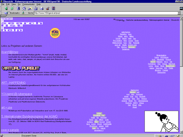 
screenshot unterseite 'Rahmenprogramm Internet'